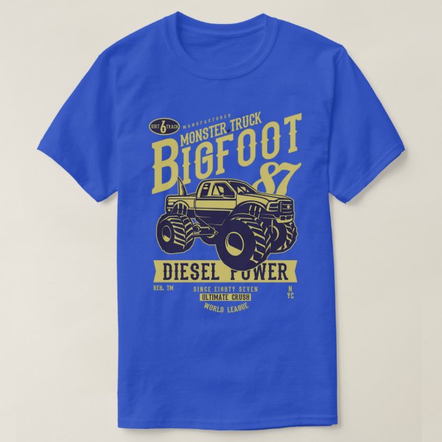Monster Truck Bigfoot T-Shirt (Design vorne)