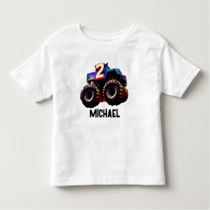 Monster Truck Birthday Kleinkind T-shirt