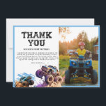 Monster Truck Birthday Party Dankeskarte<br><div class="desc">Monster Truck Birthday Party Thank You Card</div>