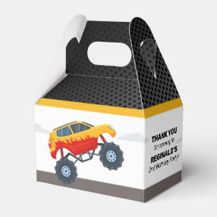 Monster Truck Birthday Party Fevor Box Geschenkschachtel