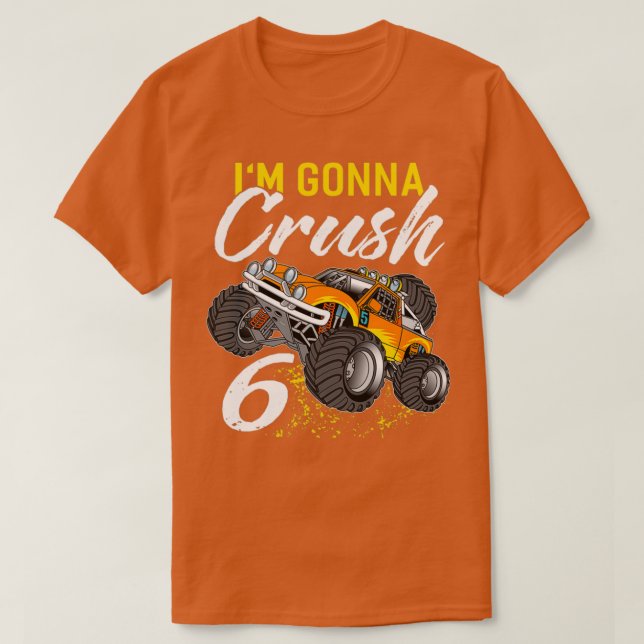 Monster Truck Birthday Shirt 9 (Design vorne)