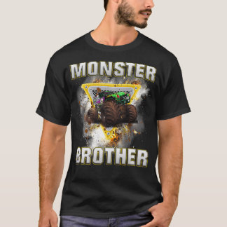 Monster Truck Brother Retro Vintage Monster Truck T-Shirt