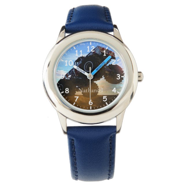 Monster Truck Children Armbanduhr (Vorderseite)