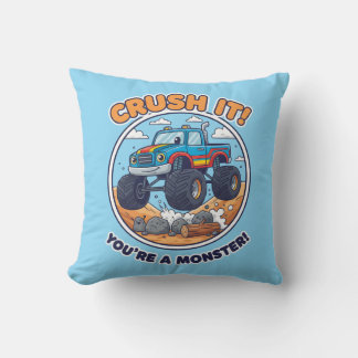 Monster Truck - Crush It! Du bist ein Monster Kissen