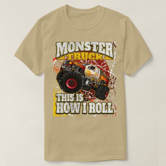 Monster Truck Design by Mons T-Shirt (Design vorne)