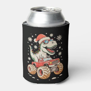 Monster-Truck-Dinosaurier T Rex Weihnachten Xmas Dosenkühler