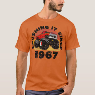Monster Truck Fahrer zerkleinert es seit 1967 Gebu T-Shirt