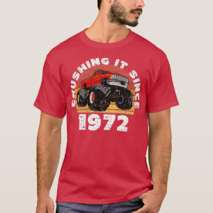 Monster Truck Fahrer zerkleinert es seit 1972 Gebu T-Shirt