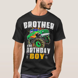 Monster Truck Familie Matching Bruder der Geburt T-Shirt
