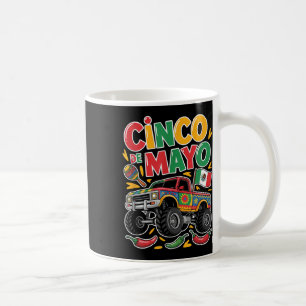 Monster Truck Fiesta-Shirt Cinco De Mayo-Shirt für Kaffeetasse