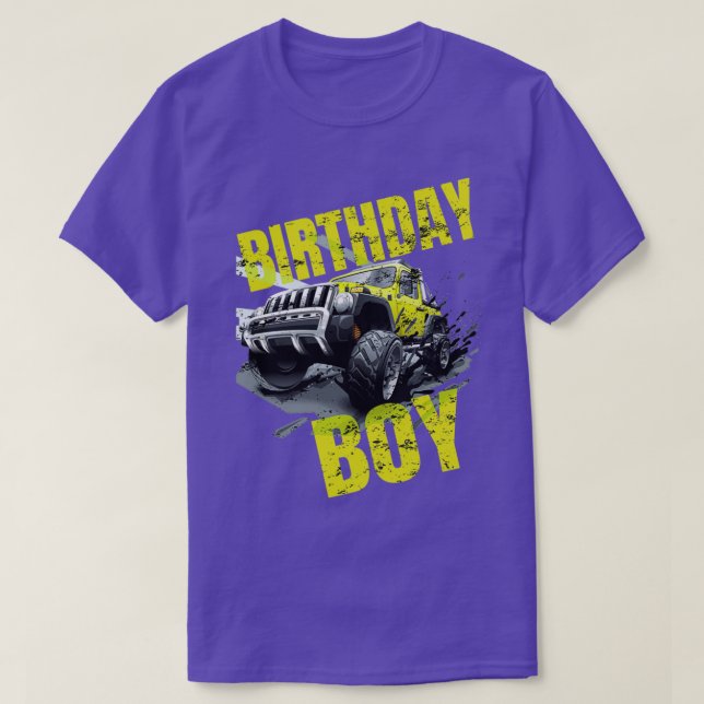 Monster Truck For Birthday Boy Cool Gift 2 T-Shirt (Design vorne)