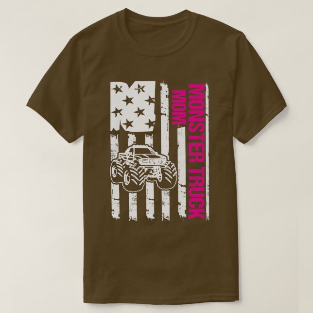 Monster Truck Funny Driver 2096 T-Shirt (Design vorne)