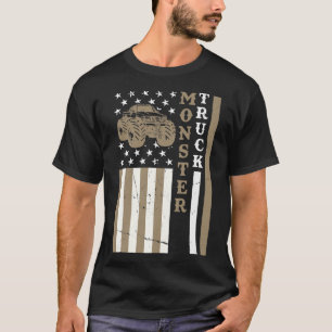 Monster Truck Funny Driver 2098 T-Shirt