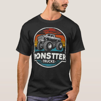 Monster Truck für Kleinkinder Jugendliche T-Shirt
