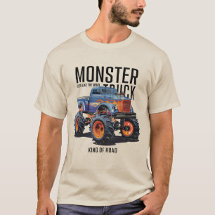 Monster-Truck-Gelände-Abenteuer-Design T-Shirt
