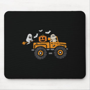 Monster Truck Ghost Pumpkin Halloween Kostümjunge Mousepad