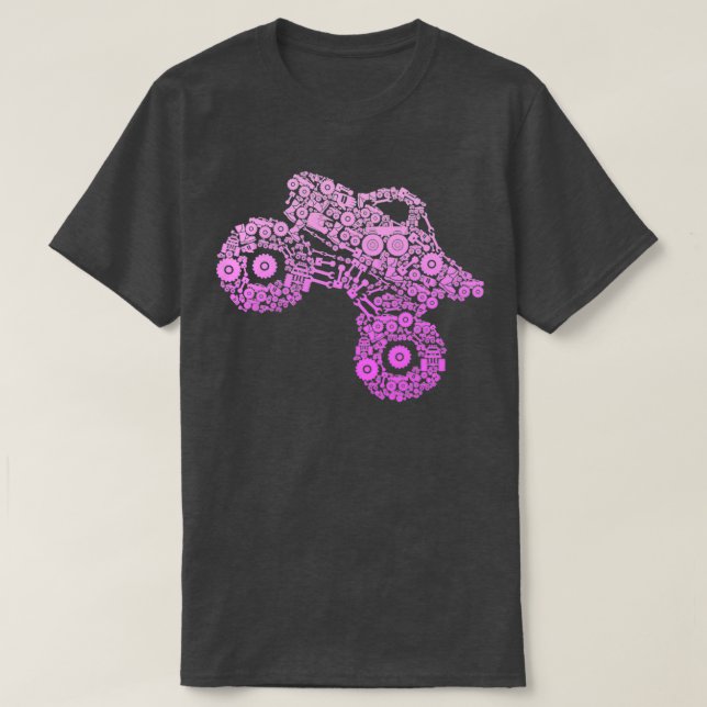 Monster Truck Girls - Frauen 2 T-Shirt (Design vorne)