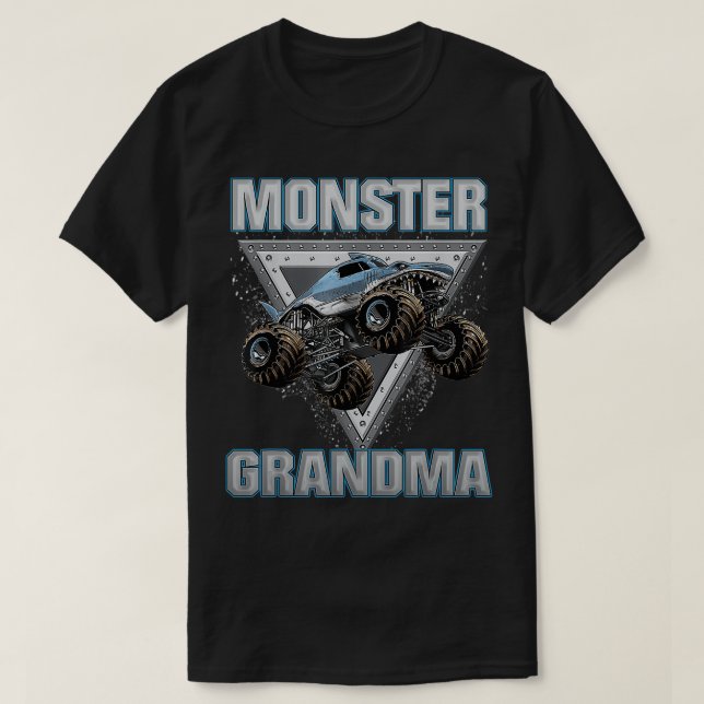 Monster Truck Grandma T-Shirt (Design vorne)