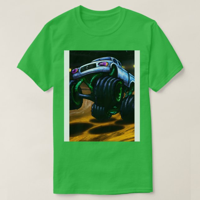 Monster Truck in Arena 2 T-Shirt (Design vorne)