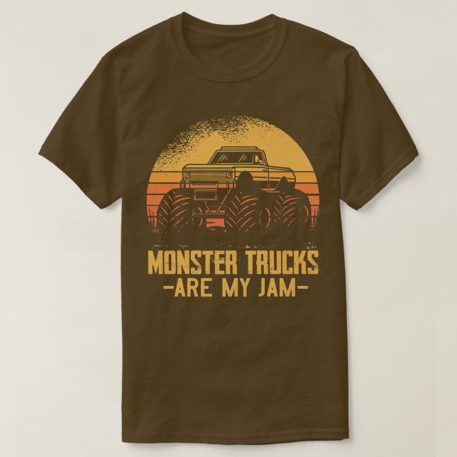 Monster Truck ist mein Marmeladentüm für Jungen T-Shirt (Design vorne)