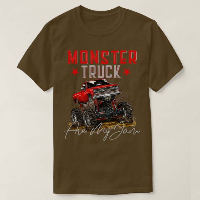 Monster Truck ist meine Marmelade für Lkw-Liebhabe T-Shirt (Design vorne)