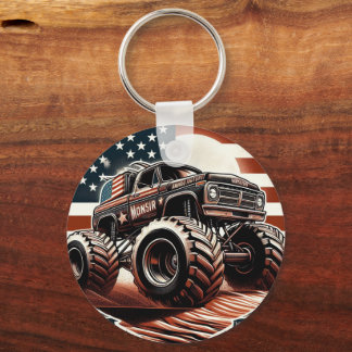 MONSTER TRUCK KEY RING SCHLÜSSELANHÄNGER