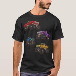 Monster Truck lustige Schweinegeschenke cool  T-Shirt