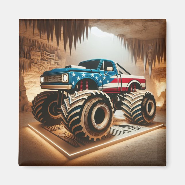 MONSTER TRUCK MAGNET (Vorne)