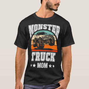 Monster Truck Mama Mama Mama Mütter Tag Retro Vint T-Shirt