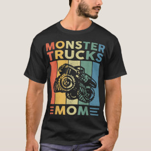 Monster Truck Mama Retro Vintag Monster Truck Shir T-Shirt