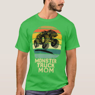 Monster Truck Mama Shirt Retro Vintag Monster Truh