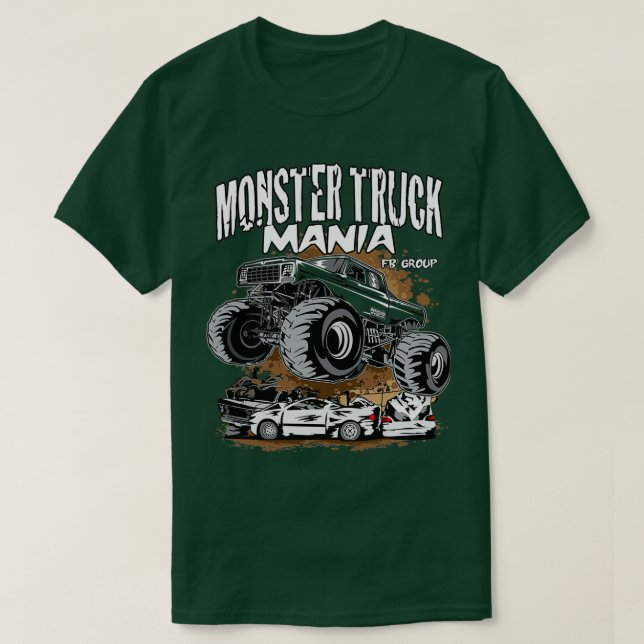 Monster Truck Mania Group T-Shirt (Design vorne)