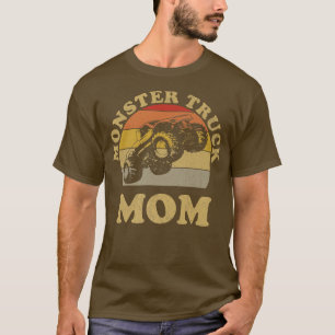 Monster Truck Mom Retro Vintage Monster Truck Shir T-Shirt