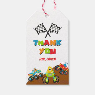 Monster Truck Monster Geburtstag Geschenkanhänger