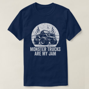 Monster Truck Monster LKW sind mein Marinebahn T-Shirt