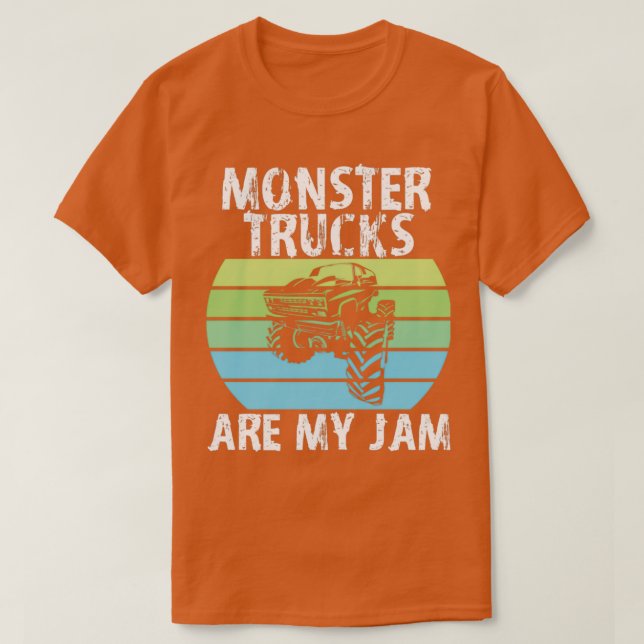 Monster Truck Monster Trucks Big Wheel T-Shirt (Design vorne)