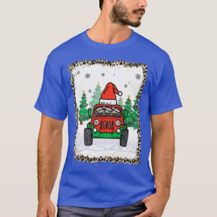 Monster Truck Mops Weihnachtsmann Lover Xmas B T-Shirt