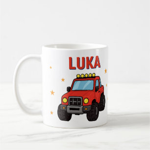 Monster Truck Name Alter Geburtstag Kaffeetasse