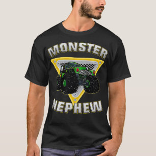 Monster Truck Nephew Retro Vintager Monster Truck T-Shirt
