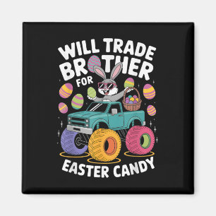 Monster Truck Niedlicher Hase wird Bruder für EAG Magnet