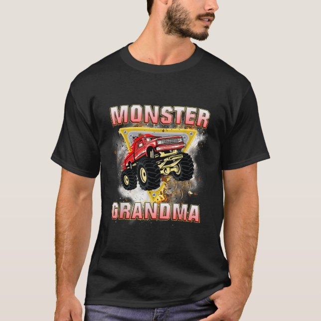 Monster Truck Oma T Shirt (Vorderseite)