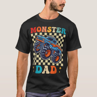 Monster Truck Papa Familien-Matching-Monster-Truck T-Shirt
