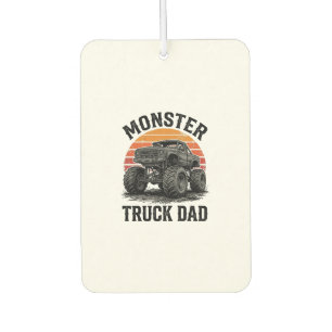 Monster Truck Papa Vintage Off Road Grafik_1 Autolufterfrischer