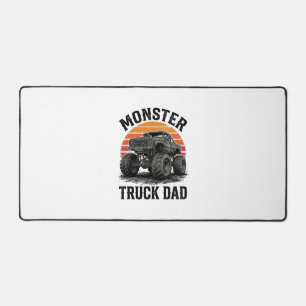 Monster Truck Papa Vintage Off Road Grafik_1 Schreibtischunterlage