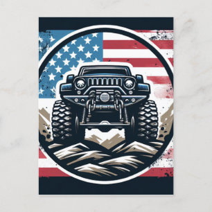 MONSTER TRUCK POST CARD POSTKARTE