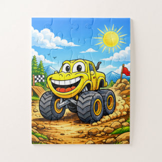 Monster-Truck-Puzzle für Kinder im Alter von 3–5 J Puzzle