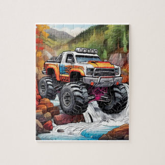Monster-Truck-Puzzle Puzzle