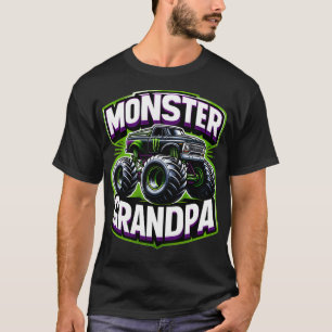 Monster Truck Racer Fahrer Opa Vathers Da T-Shirt