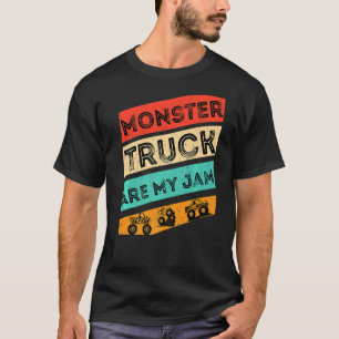 Monster Truck sind mein Jam Monster Truck Vintag T-Shirt