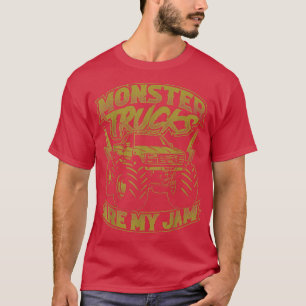 Monster Truck sind meine Jam Retro LKW Liebhaber T T-Shirt
